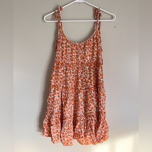 Pink Lily Floral Dress